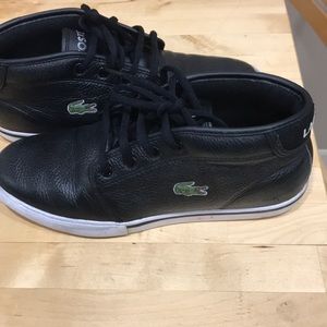 LACOSTE Leather sneakers